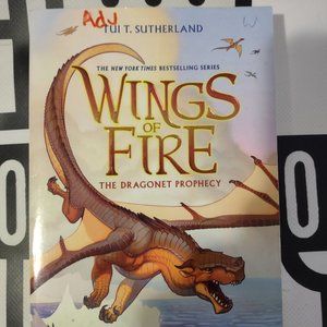 The Dragonet Prophecy (Wings of Fire #1) by Tui T. Sutherland 2013 Paperback